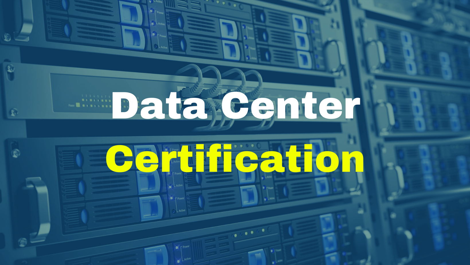 Layanan Data Center harus memiliki CDCP (Certified Data Center Professional)